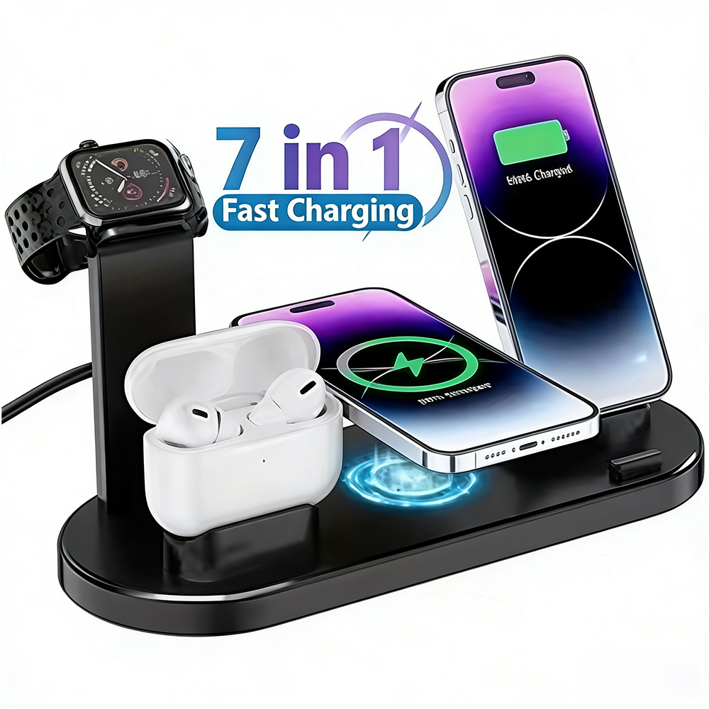 Watch Charger Cable - 30W 7 in 1 Wireless Charger