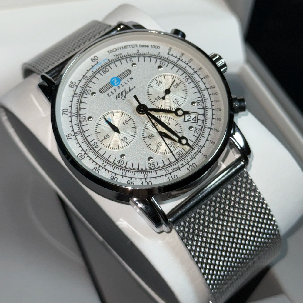 New Classic Men's Watch Three  - Stainless Mesh Band review and price