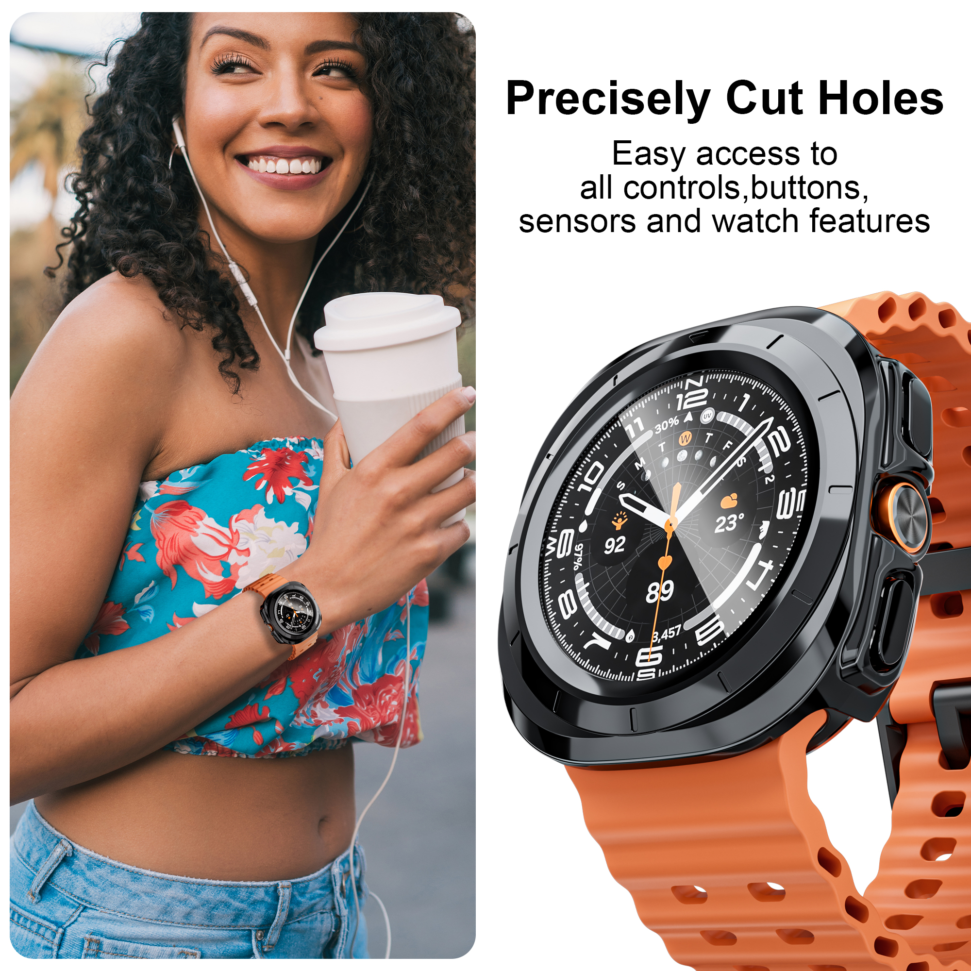 Case for Samsung Galaxy Watch  - Garmin Smartwatch Accessories review and price
