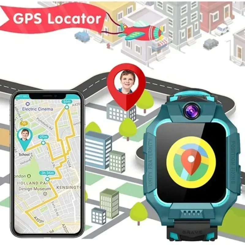 Lenovo Kids Smart Watch 4g Sim - Smartwatch Id review and price