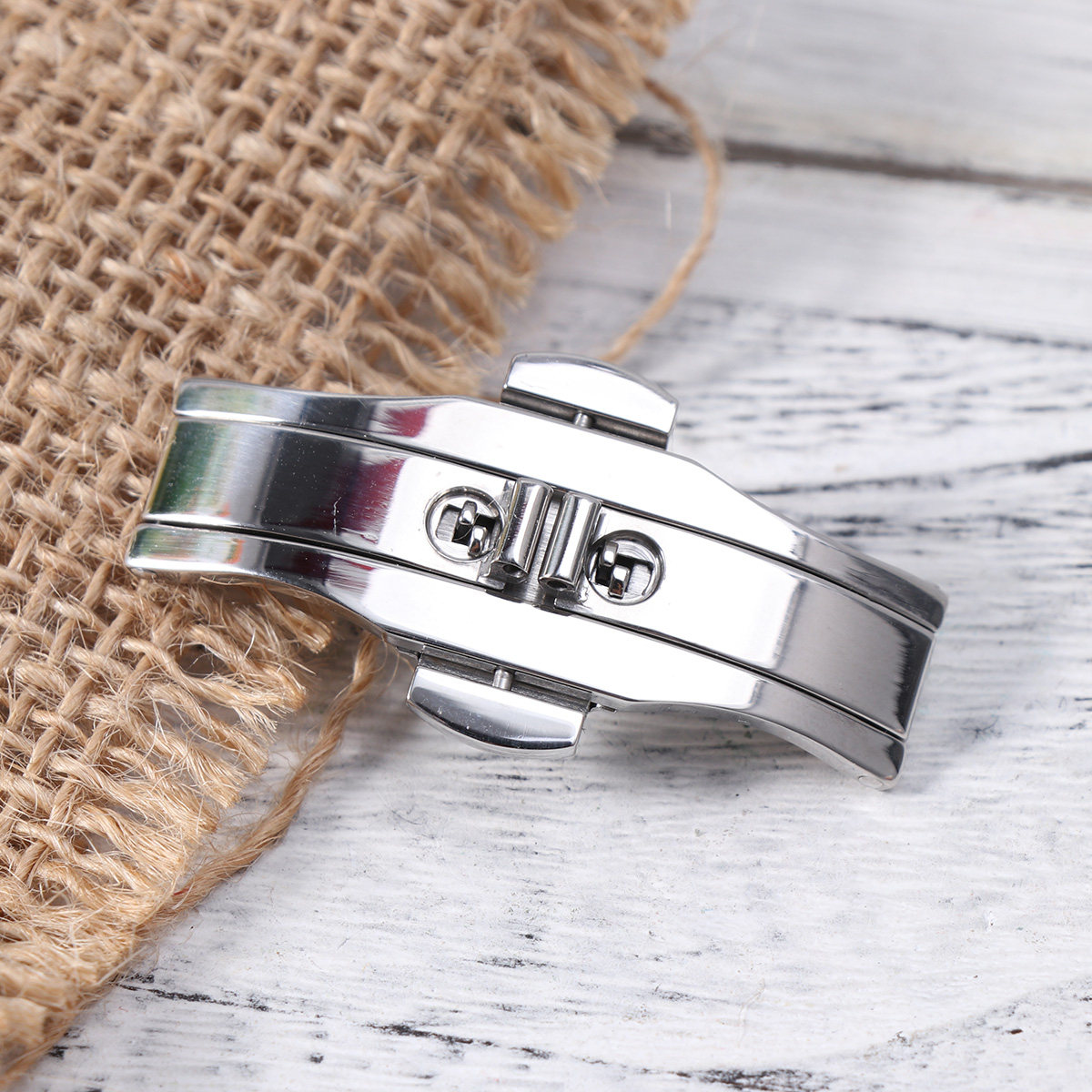 Stainless Steel Watch Buckle D - Stainless Mesh Band review and price