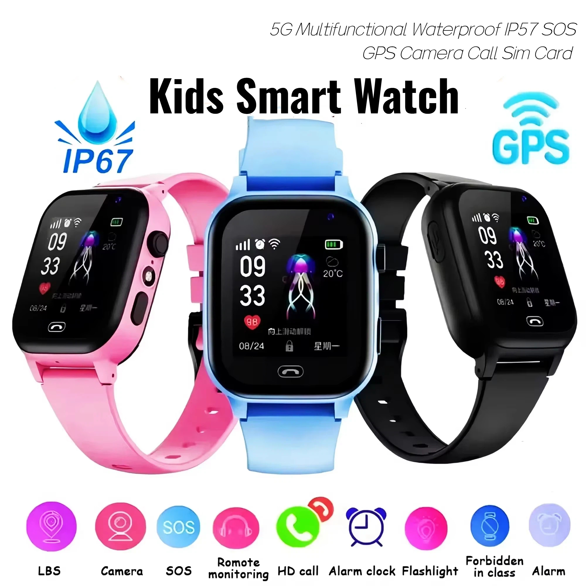 Lenovo Kids Smart Watch 5G GPS - Smartwatch Id review and price