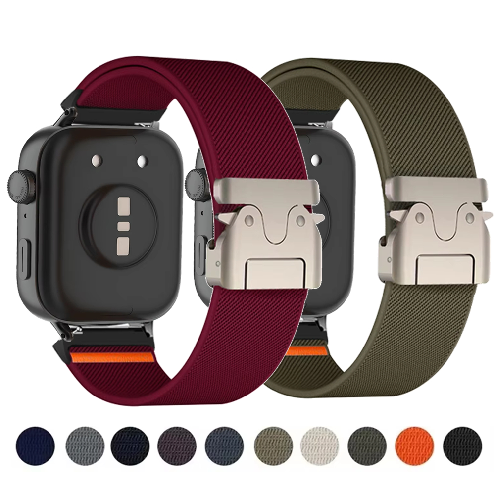 Parachute Buckle Nylon Band fo - Milanaise Mesh Band review and price
