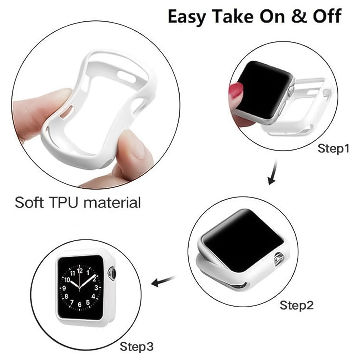 TPU Silicone Case For Huawei W - Garmin Smartwatch Accessories review and price