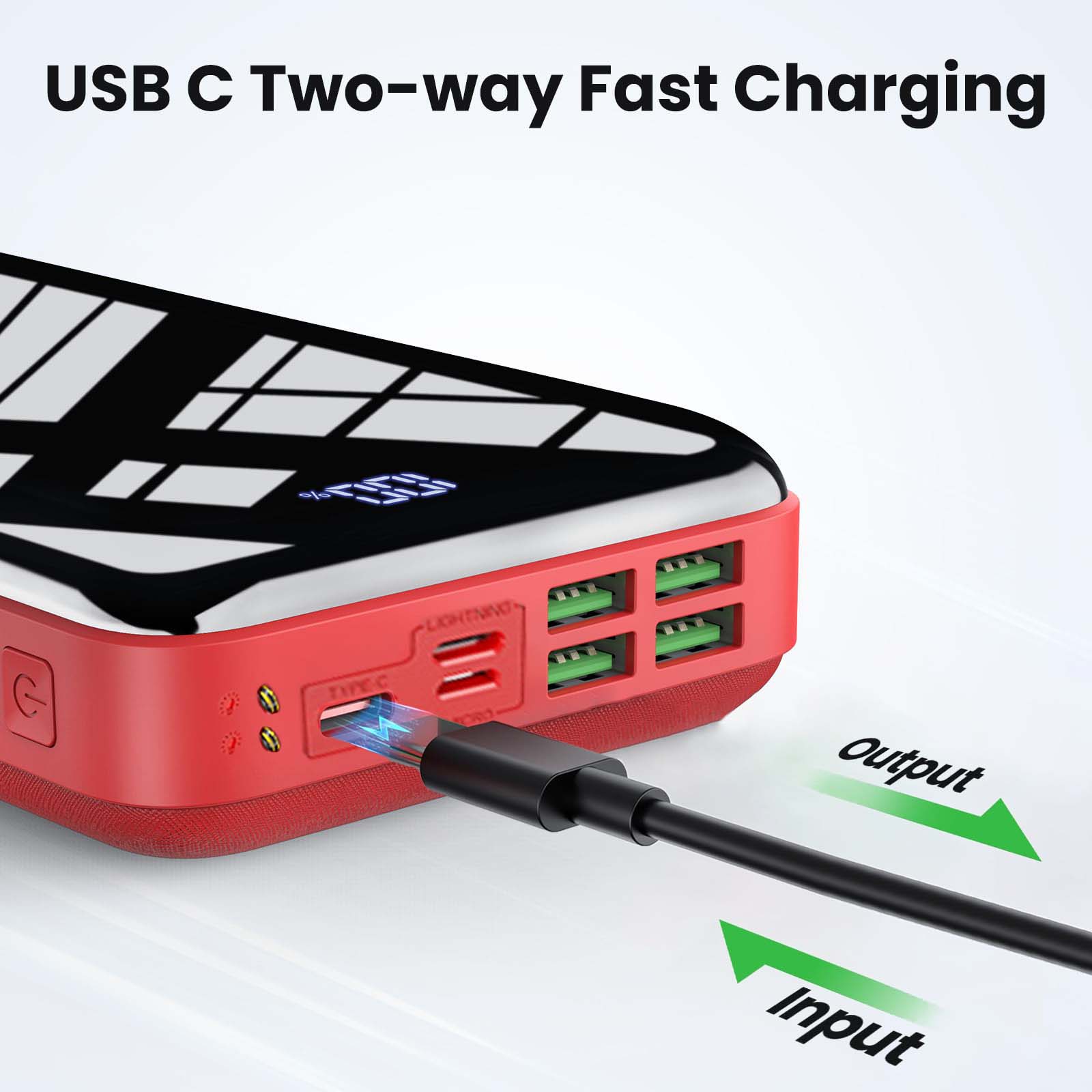 Portable Charger 30000mah Powe - Watch Charger Cable review and price