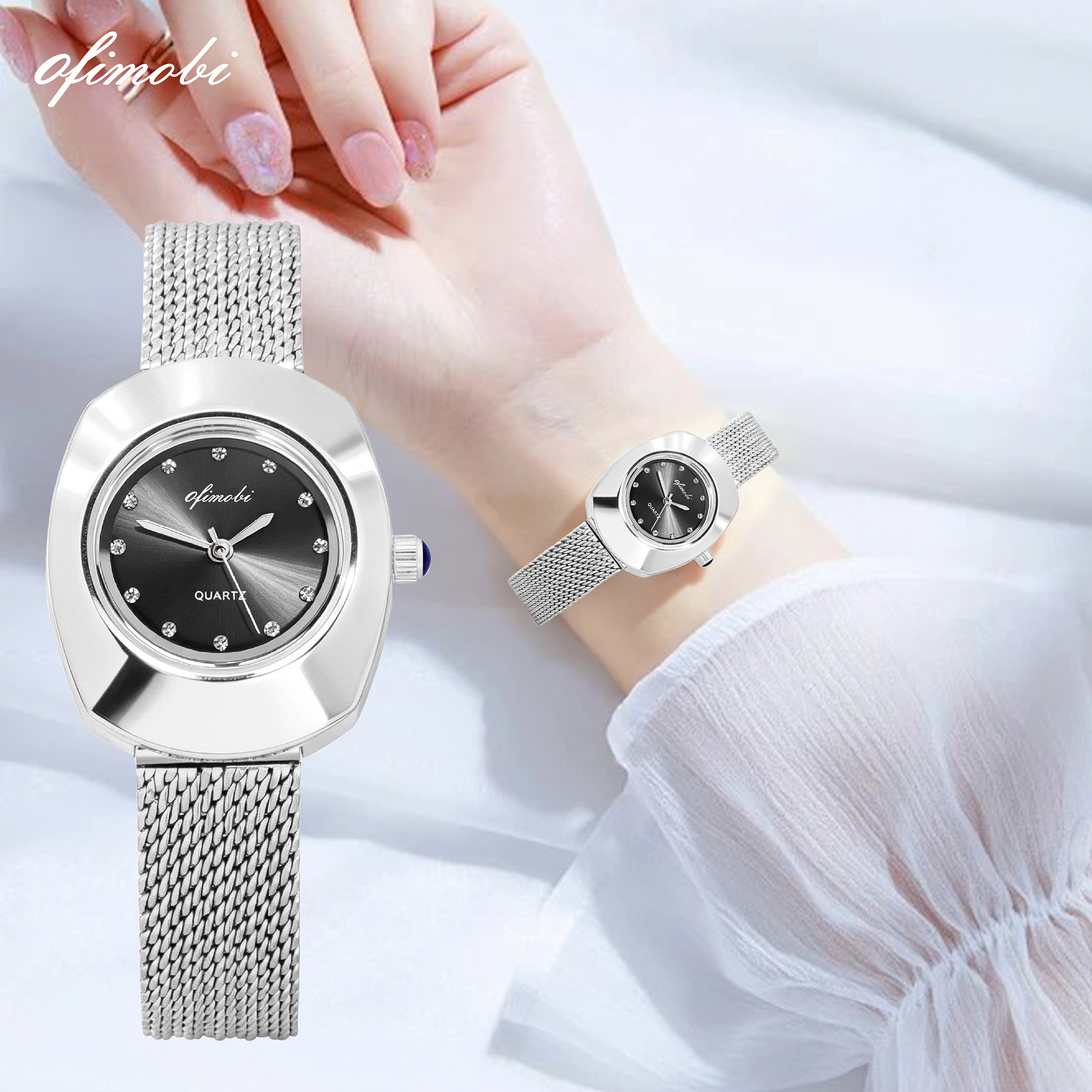 OFIMOBI Women Quartz Watch Sta - Stainless Mesh Band review and price
