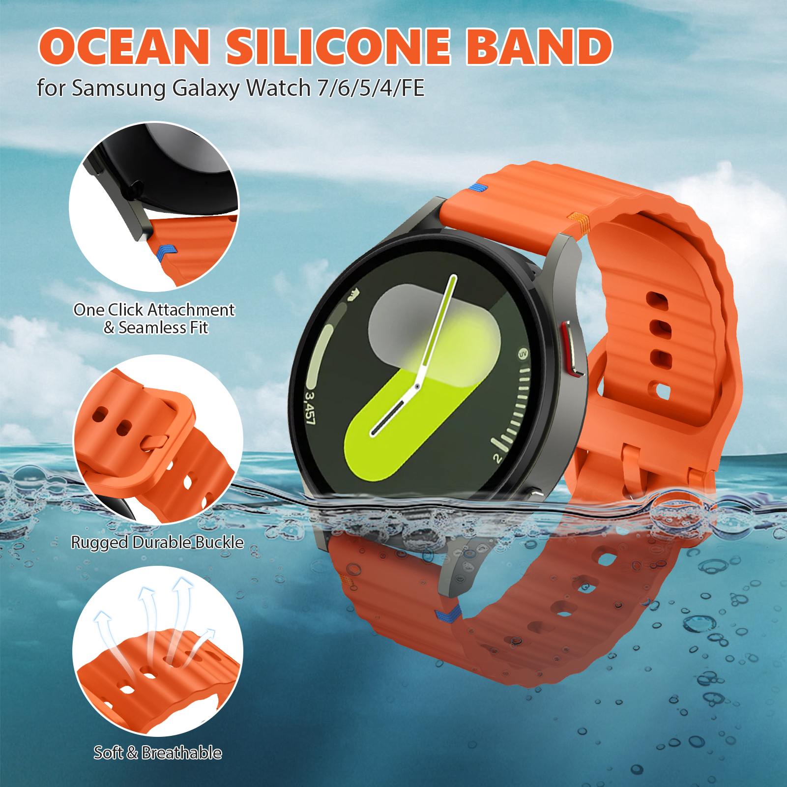 18mm/22mm watch Straps For Hua - Titan Smartwatch Accessories review and price