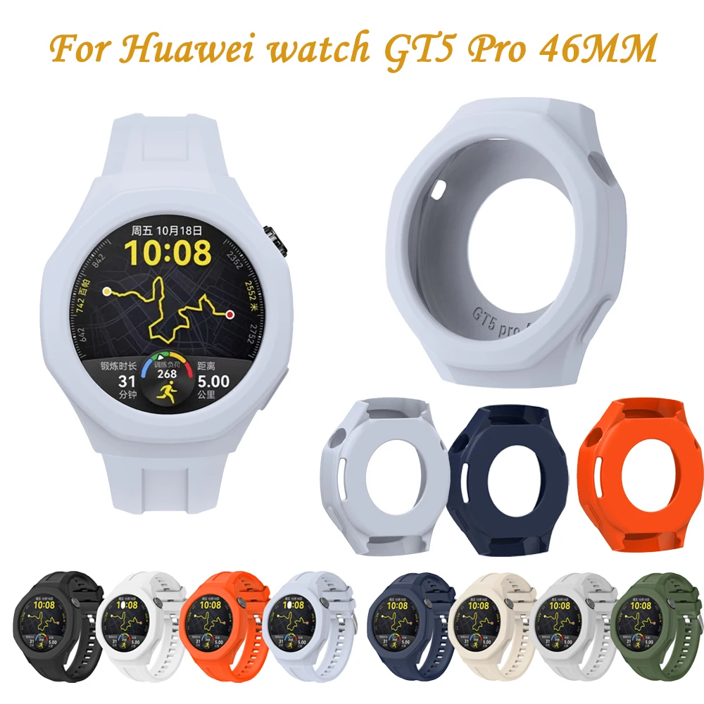 Silicone Watch Case Suit For H - Garmin Smartwatch Accessories review and price