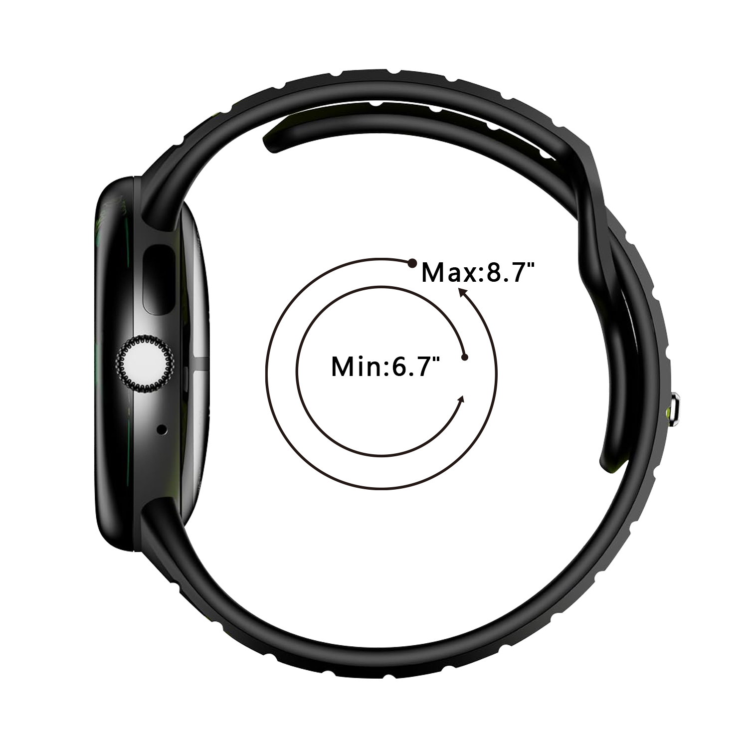 Double sided color blocked bre - Smartwatch Accessories Inside review and price