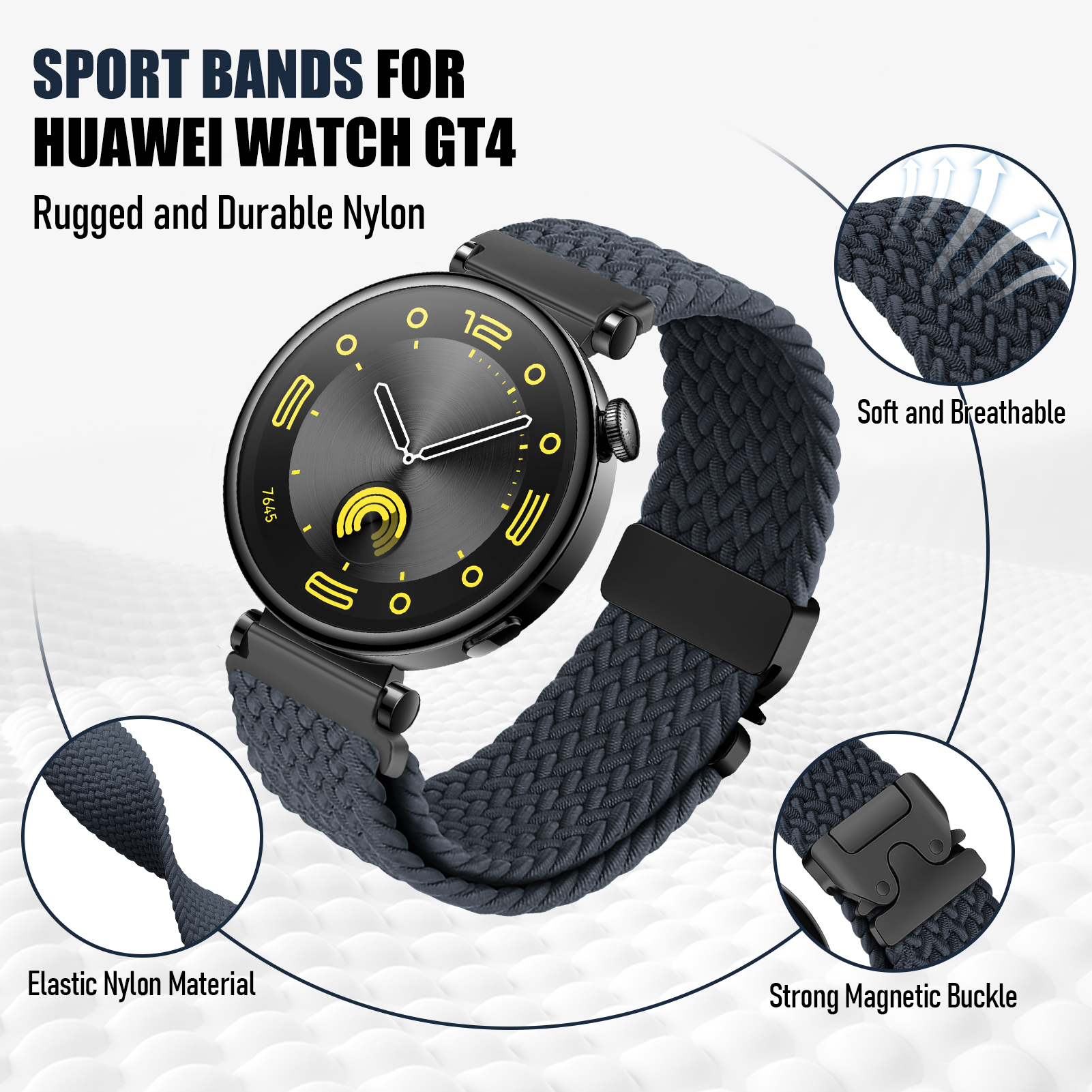 18mm 22mm Parachute Band for H - Titan Smartwatch Accessories review and price