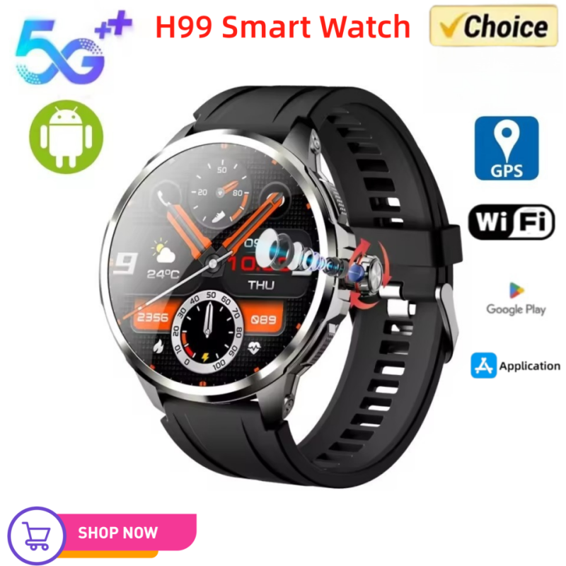 H99 Smart Watch 5G LTE Android - Smartwatch Id review and price