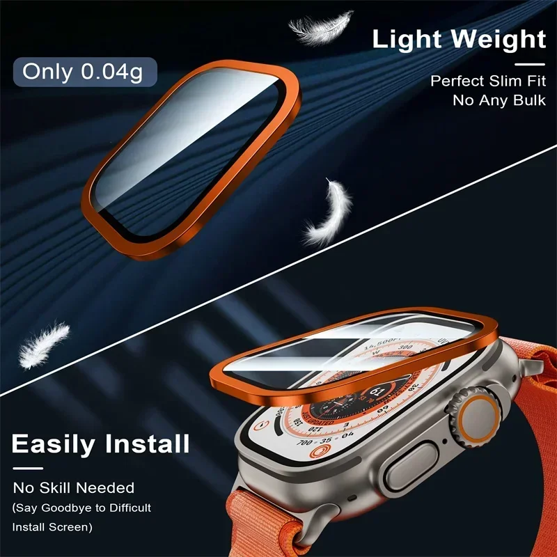 2PCS Tempered Glass for Apple  - Smartwatch Watch Accessories For Women review and price