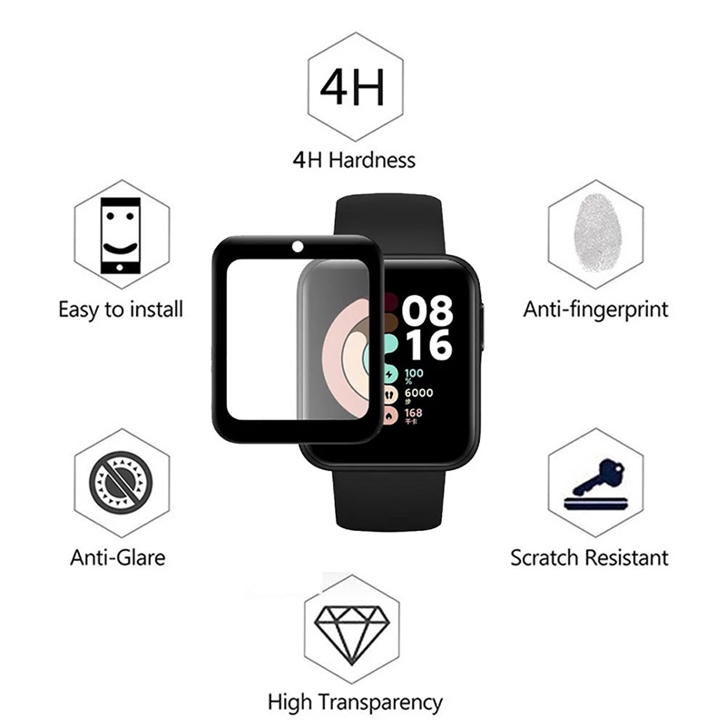 2 Pcs Tempered Glass for Redmi - Garmin Smartwatch Accessories review and price