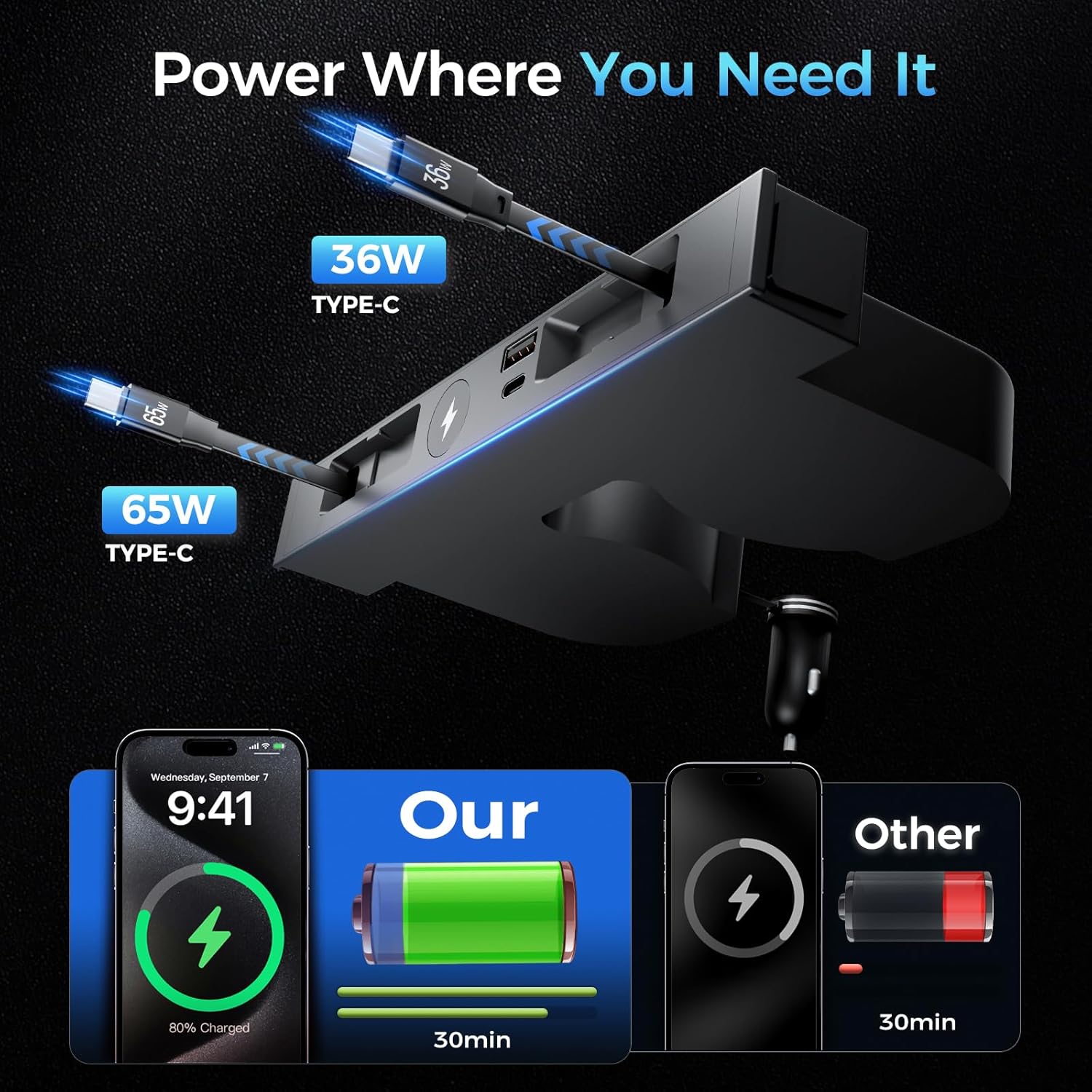 USB Hub for Tesla Model Y/3 Hi - Watch Charger Cable review and price