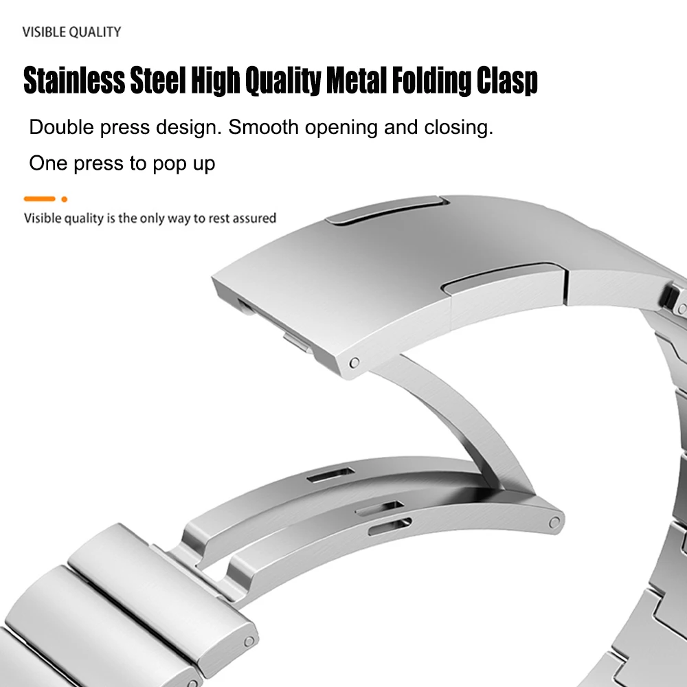 Official Metal Steel Strap For - Titan Smartwatch Accessories review and price