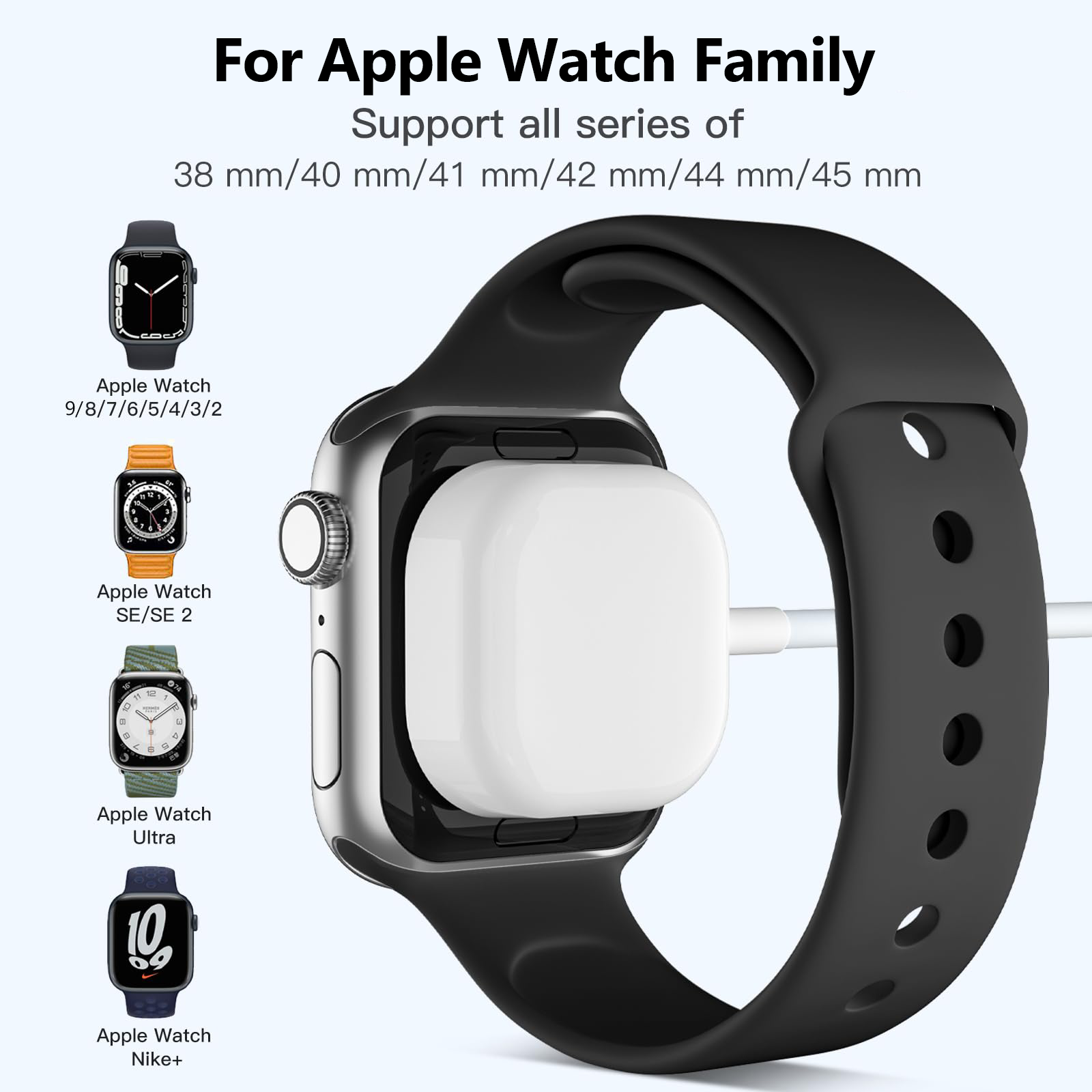 2 in 1 Magnetic Wireless USB A - Watch Charger Cable review and price