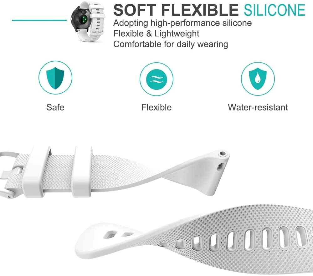 Quick Release Silicone Band fo - Titan Smartwatch Accessories review and price