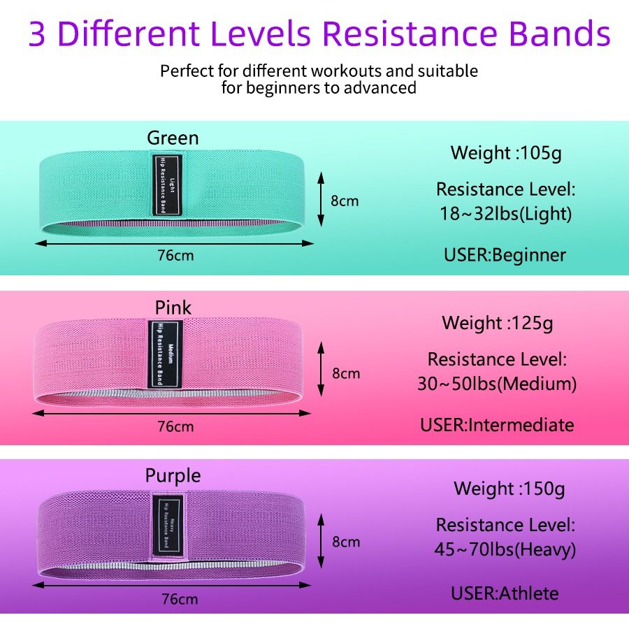 Fabric Resistance Hip Booty Ba - Milanaise Mesh Band review and price