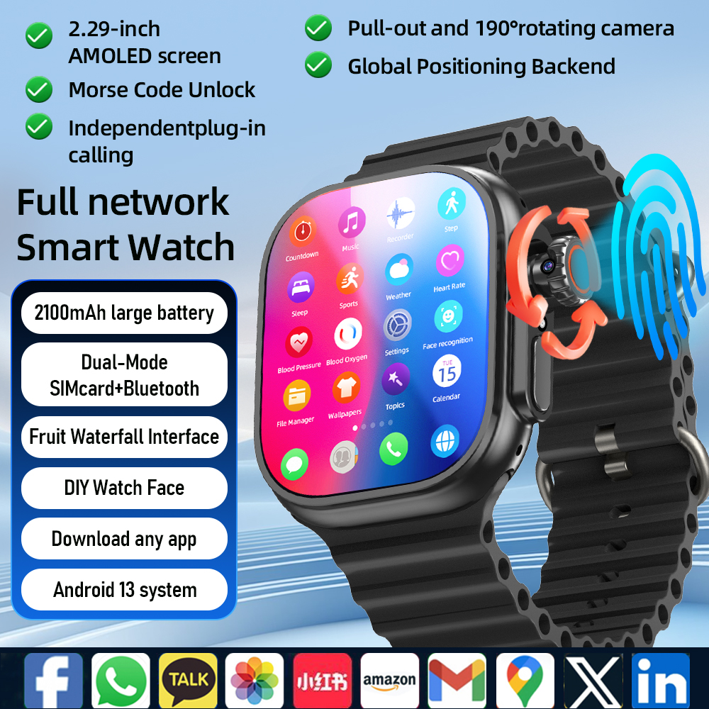 DW200 Smartwatch Men WIFI Touc - Smartwatch Id review and price