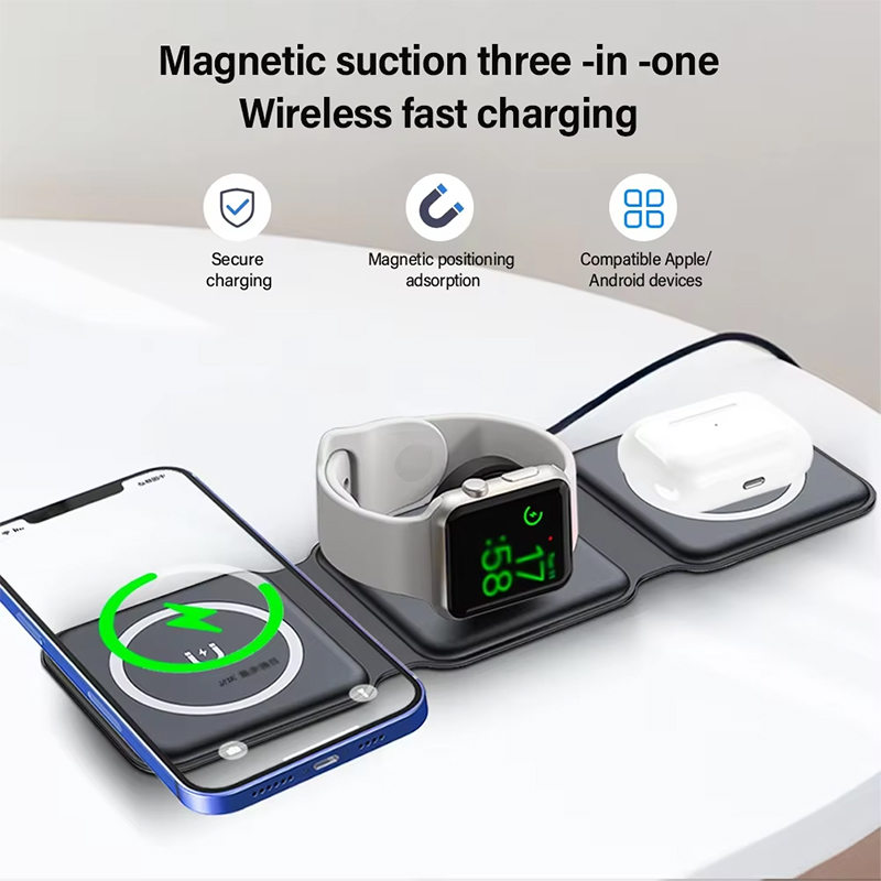 Universal Qi2 Magnetic Foldabl - Watch Charger Cable review and price