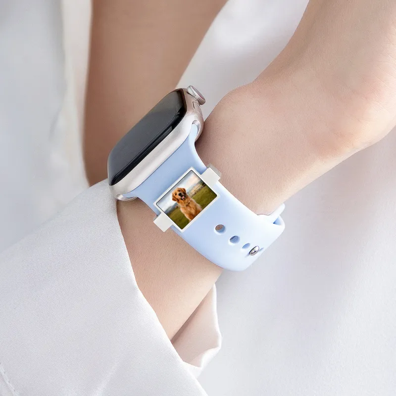 Custom Photo Smart Watch Charm - Smartwatch Straps & Accessories review and price