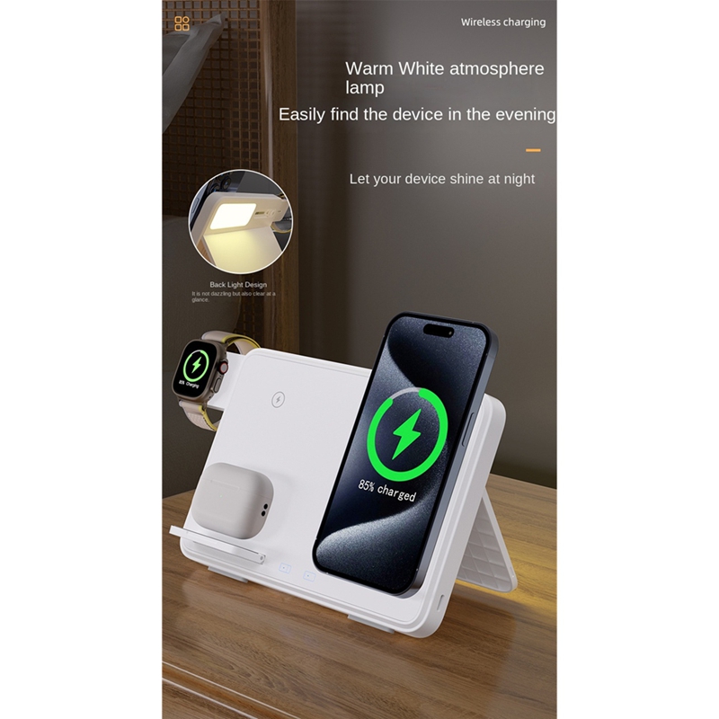 Wireless Charging Dock with LE - Watch Charging Dock review and price