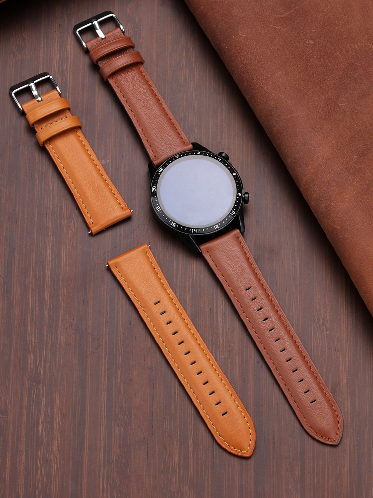 22mm Genuine Leather Watch Ban - Smartwatch Accessories Shop review and price