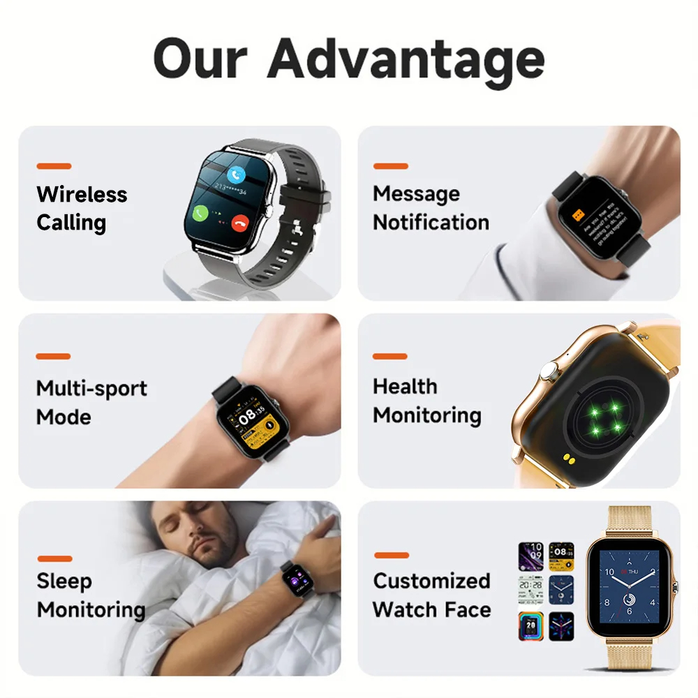 Smart Watch For Android IOS Wa - Smartwatch Id review and price