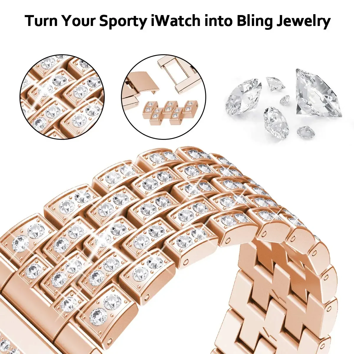 Diamond Band for Samsung Galax - Titan Smartwatch Accessories review and price