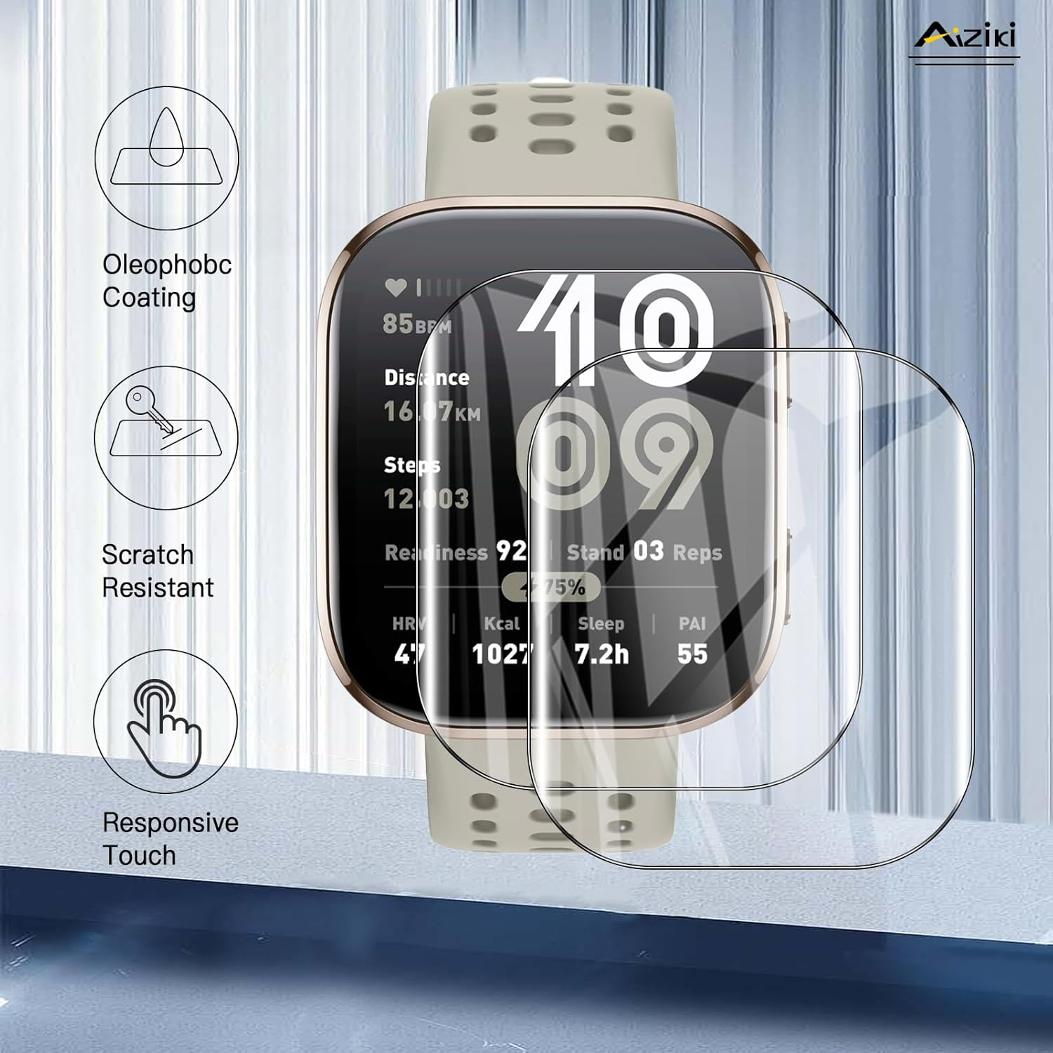 Screen Protector for Amazfit b - Smartwatch Straps & Accessories review and price