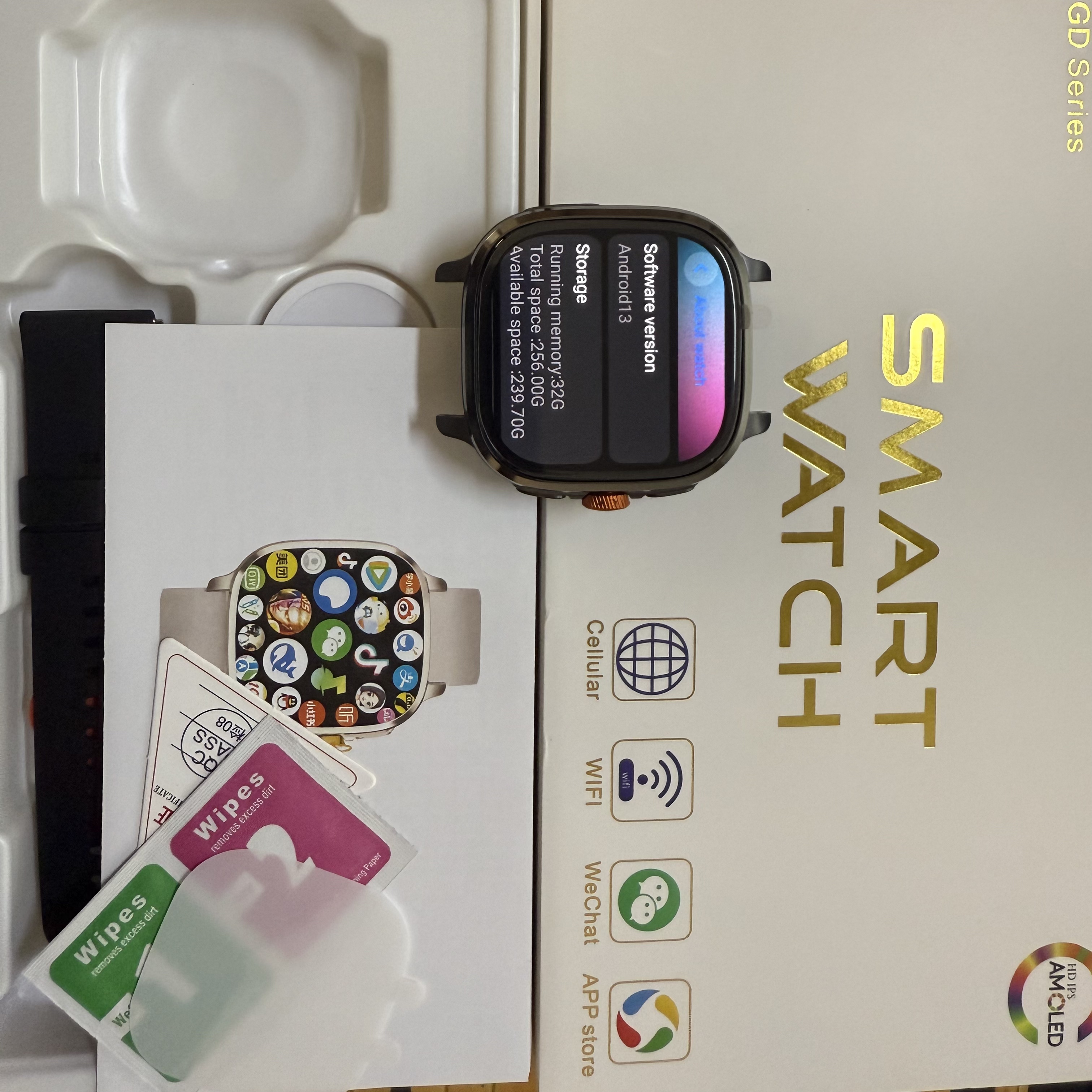 Global Version Android 13.0 S9 - Smartwatch Id review and price