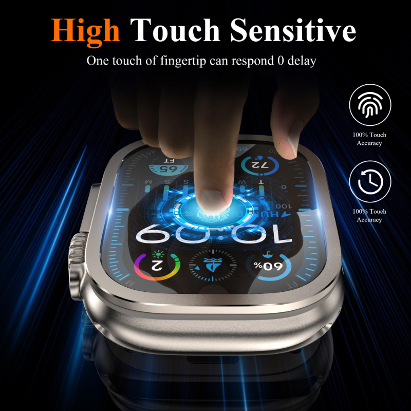 2pcs Tempered Glass for Apple  - Smartwatch Watch Accessories For Women review and price