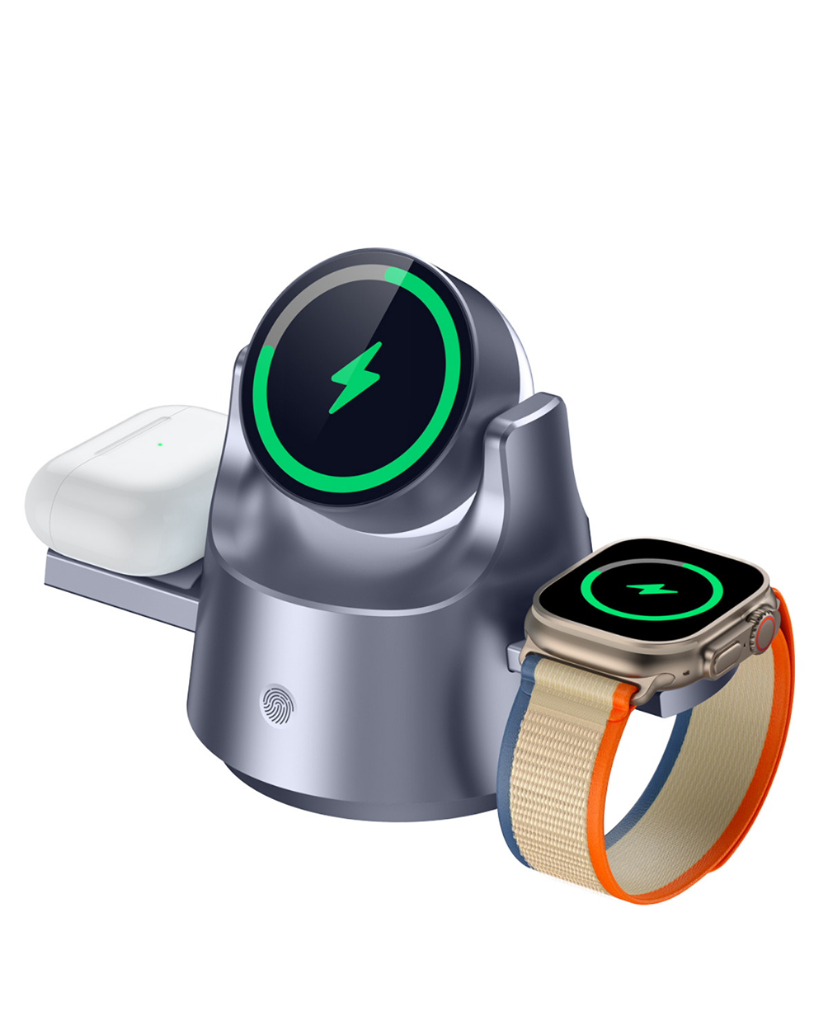 4 in 1 15W Wireless Charger Ch - Watch Charging Dock review and price