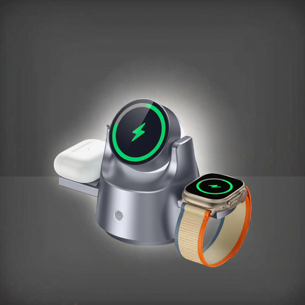 4 in 1 15W Wireless Charger Ch - Watch Charging Dock review and price